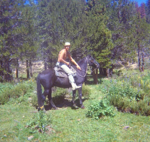 Me 60 years ago. I was on a short camping trip in the Sierra Nevada mountains south of Mount Whitney.