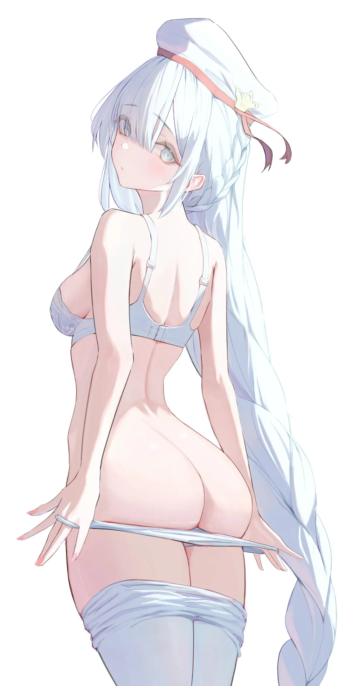 Janus with her panties down