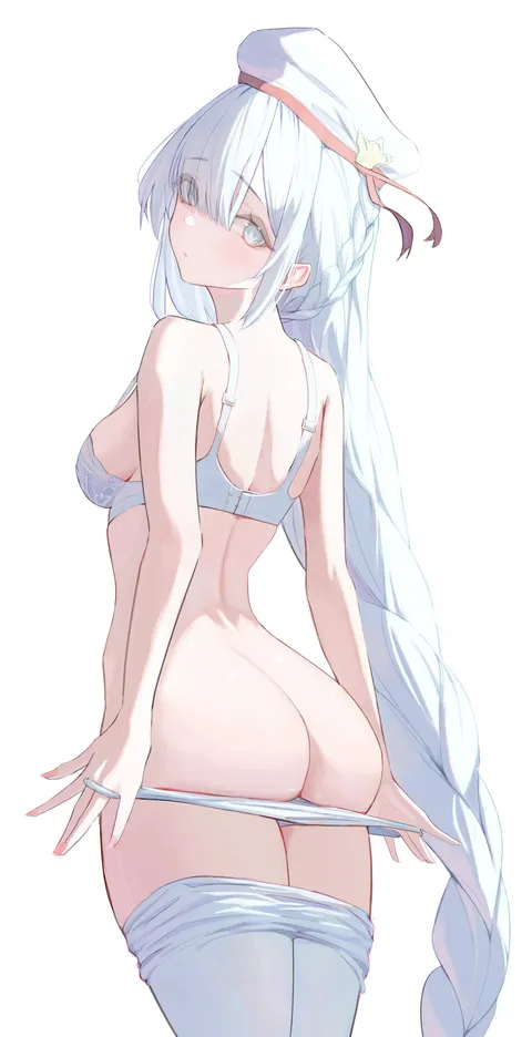 Janus with her panties down