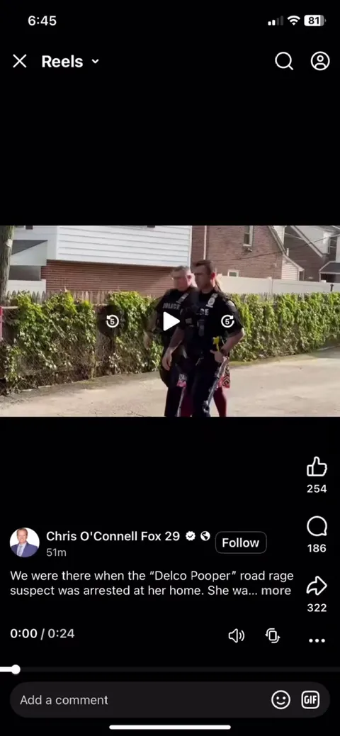 Update: Yesterdays Shit &amp; Run suspect has been caught