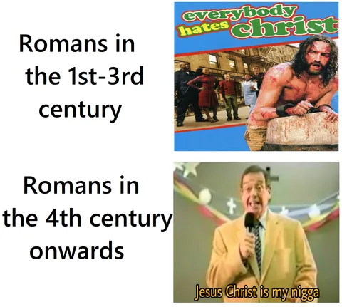 Constantine I, first ever to drop Rappin' for Jesus