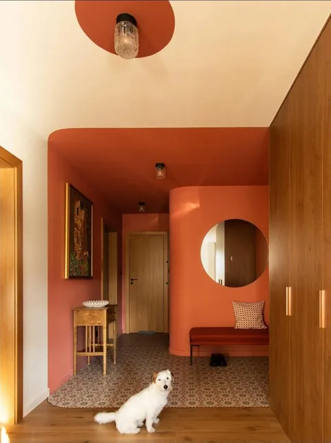 Interior of an apartment in Nowa Sól, Poland. [1022x1365]