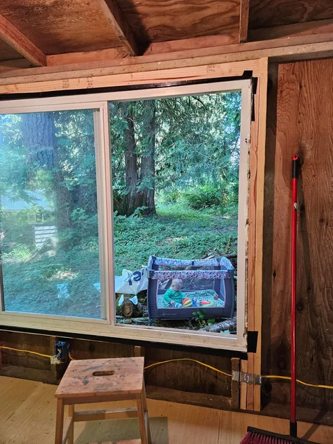 Proud completion of chicken coop to office conversion