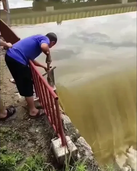Opening the cascading floodgates of a dam