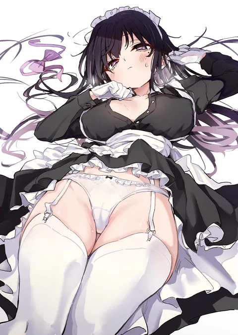 Maid waiting for it [Original] (としぞう)