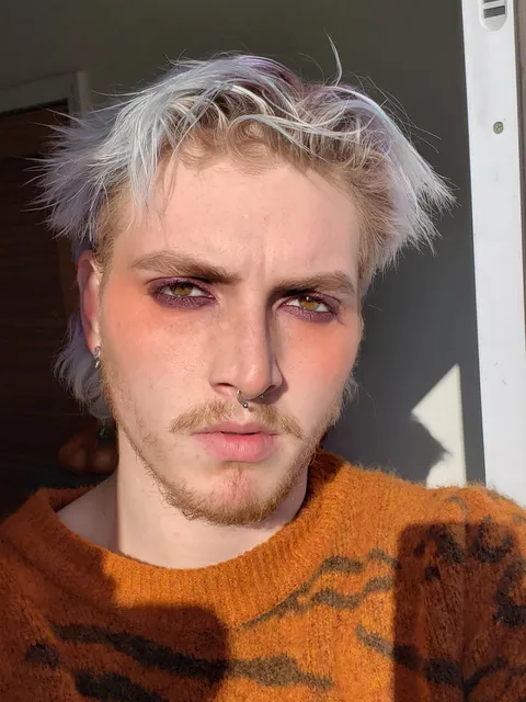 Easy quick "I stayed up all night" look