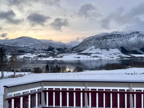 My livingroom by a fjord in Norway