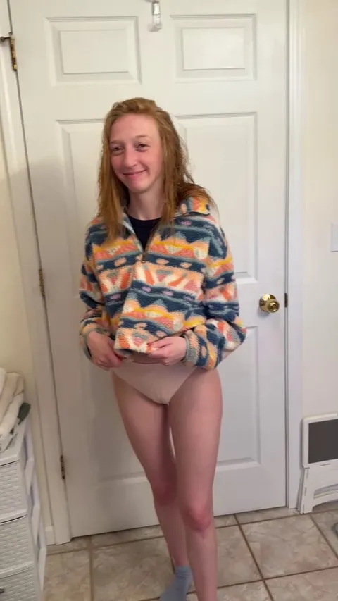 Just out of the shower, no makeup, 29F. I bet you would still tap it…