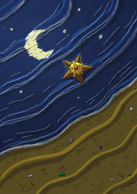 I drew a Staryu