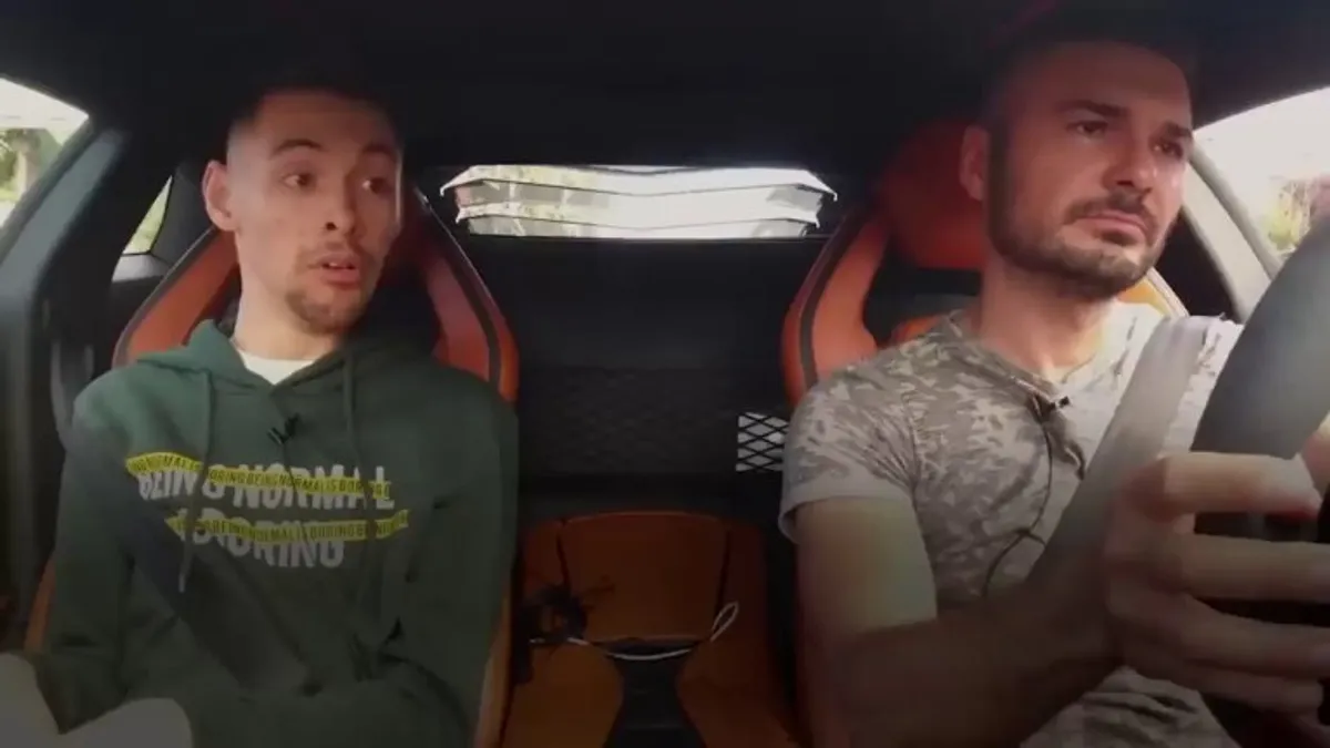 YouTuber fulfills a disabled man's dream to ride in a Lamborghini