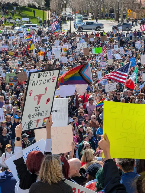 Even Utah turned out to protest this joke of a government here in America
