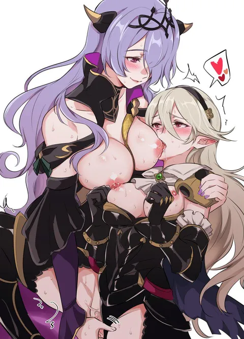 Camilla-neesan nursing Corrin [Fire Emblem]