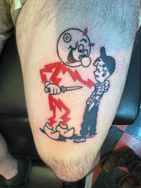 Finally got it after years. Tattoo by Steve Fuller, Southside Tattoo, Ashland Oregon