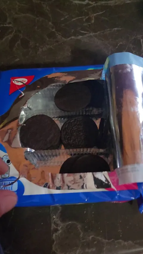 My friend take the frosting and adds it to other Oreos but leaves this for everyone else