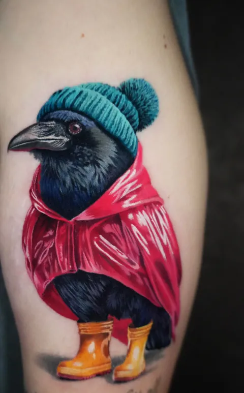 My new furry friend - the rainy day raven! https://www.instagram.com/sweetandoffbeat?igsh=eDFxbnVsdzBwMXBo