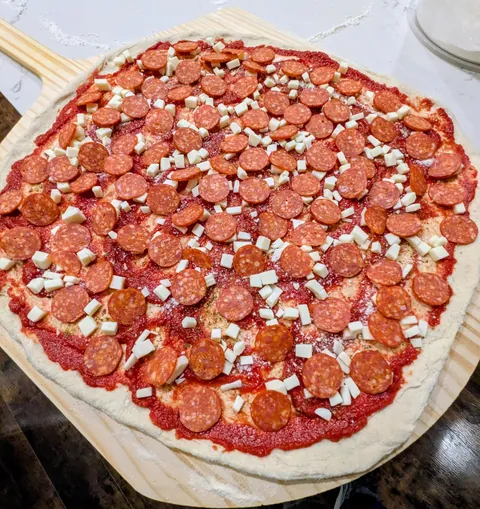 [homemade] Emergency Pizza