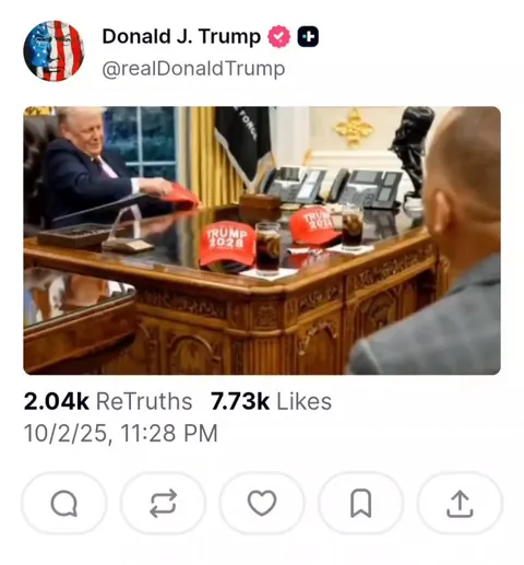 Another crappy AI video. Oh, and don't forget your subtle "Trump 2028" constitution violation