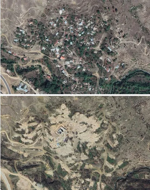 The Armenian village of Karin Tak, just south of Shushi/a in Karabakh/Artsakh, has been utterly destroyed by Azerbaijan. 