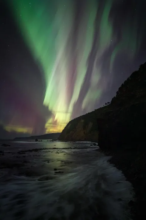🔥Aurora Australis in Tasmania Australia [OC]