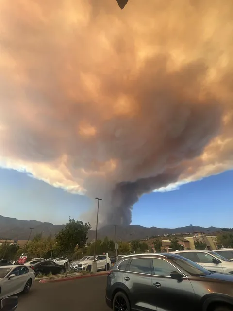 The "Airport Fire" near my house in SoCal