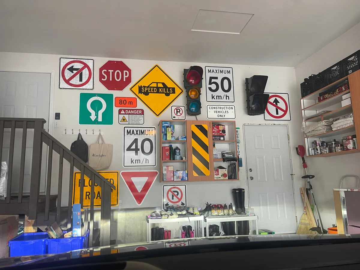 Finally, a garage to call my own. 