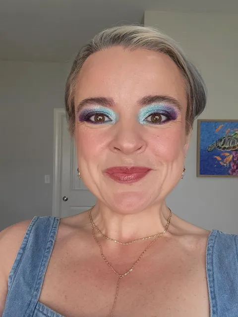 Mermaid eyeshadow