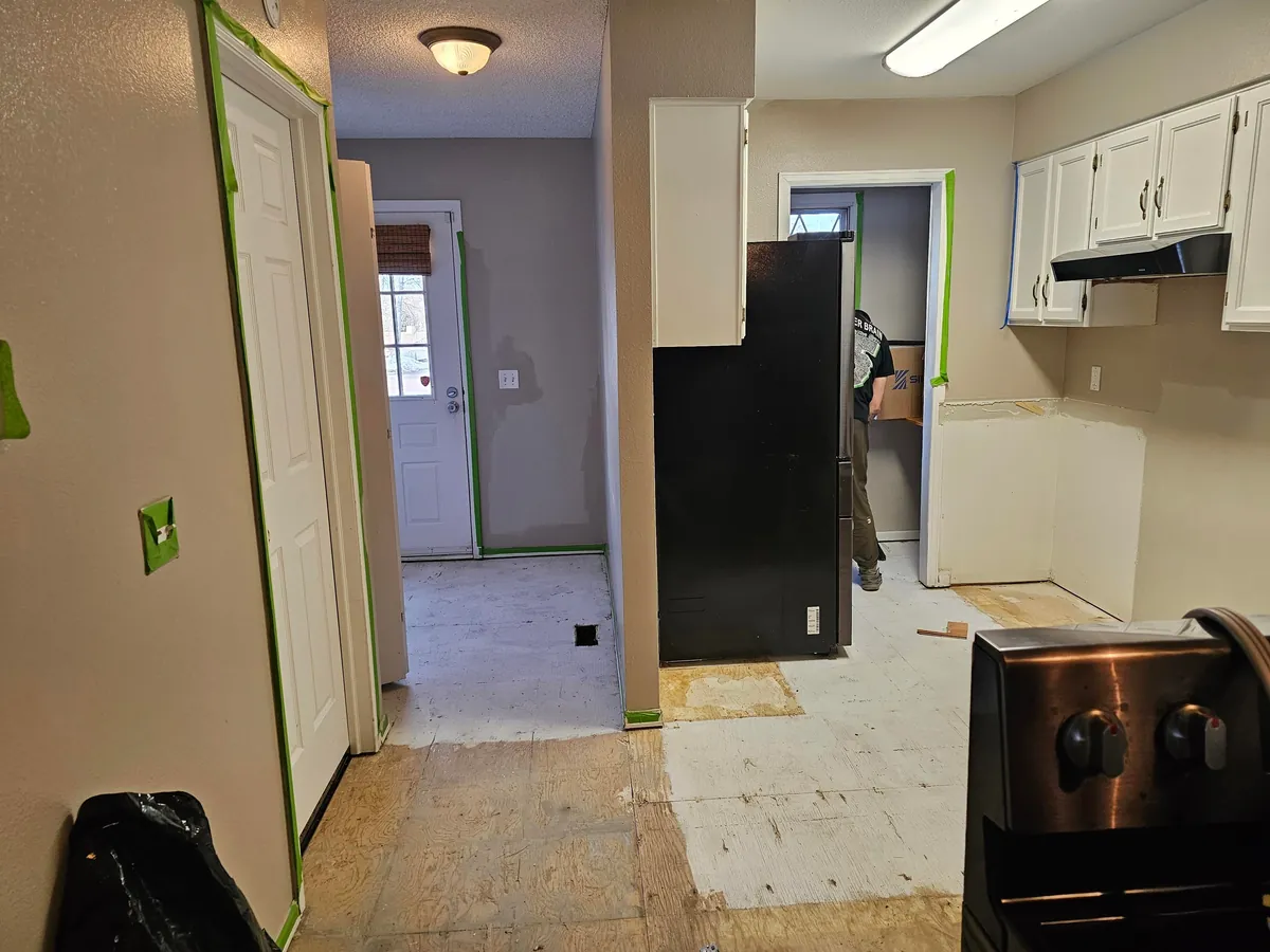 Did a few upgrades to Son's townhome.