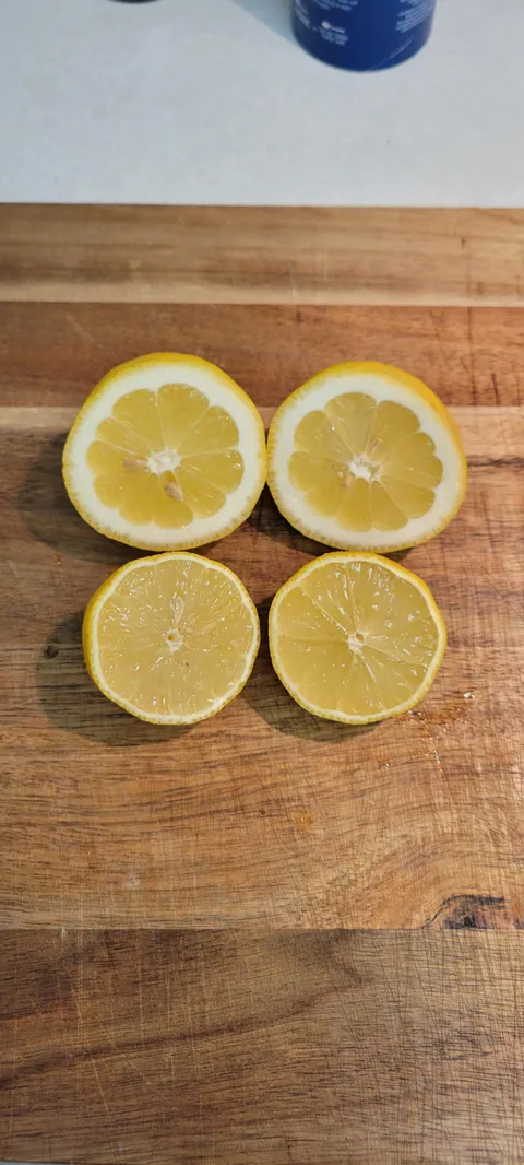 I paid more for bigger lemons thinking they'd have more juice