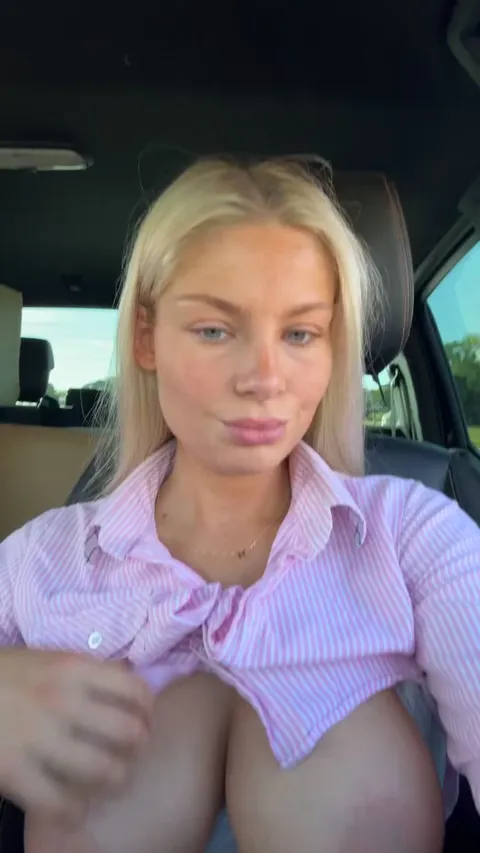 Flashing my puffies on the farm