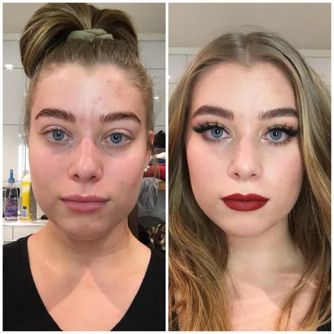 before/after - christmas eve