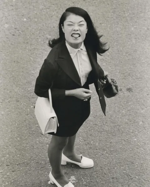 In 1973, Masahisa Fukase photographed his wife, Yōko Wanibe, leaving for work each day from their apartment window in Tokyo.