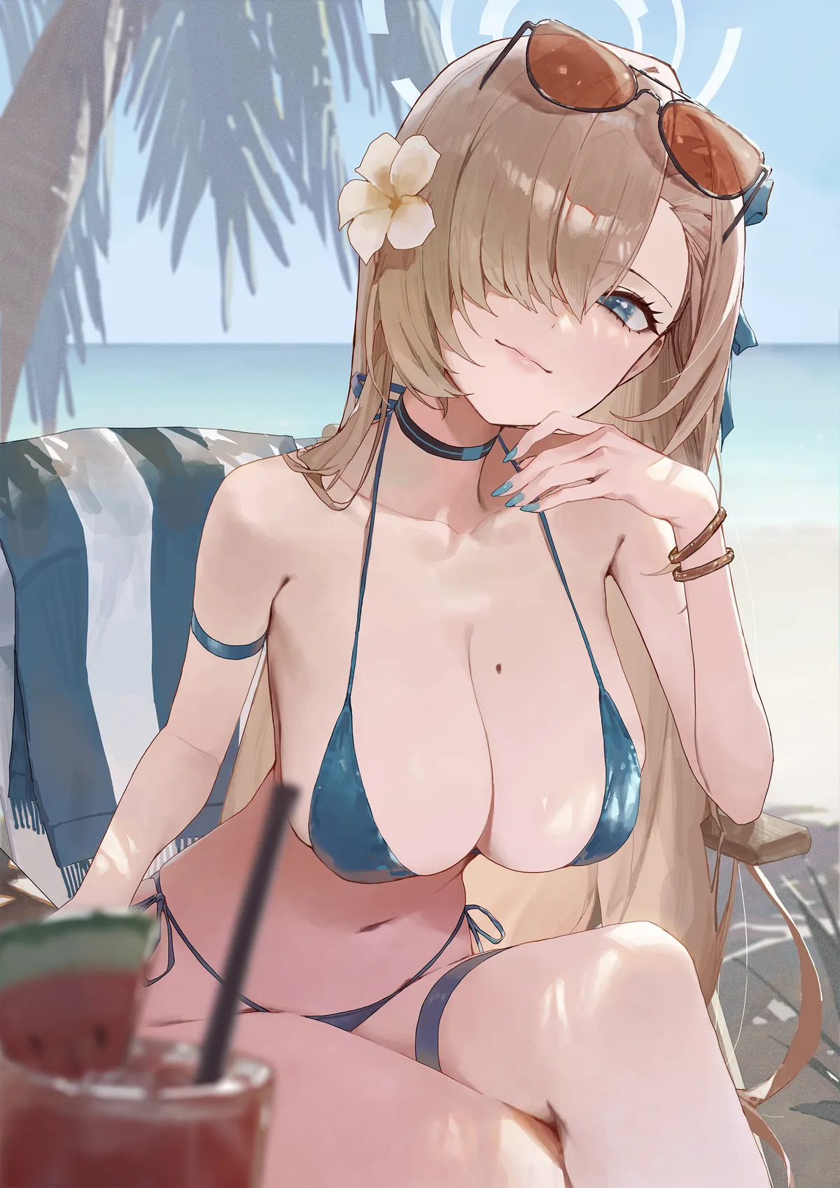Asuna at beach (キ52)