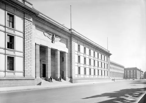 Hitler’s Reich Chancellery, the headquarter and personal office of the führer. (1939)