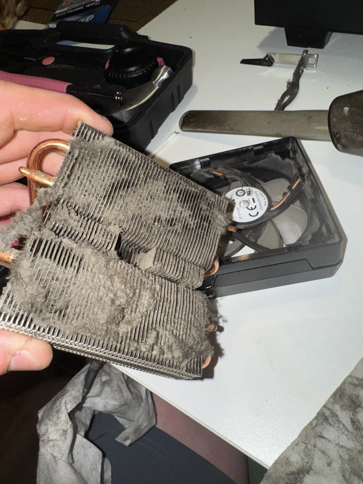 Decided to clean PC and now won’t boot