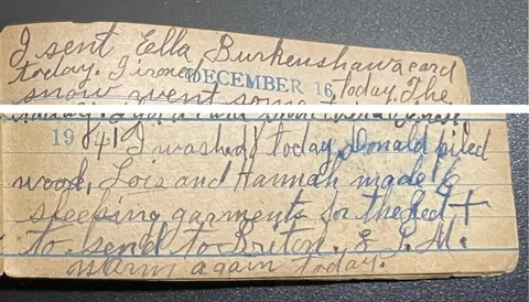 Excerpts from my great-great-grandmother's diary 1937-1941