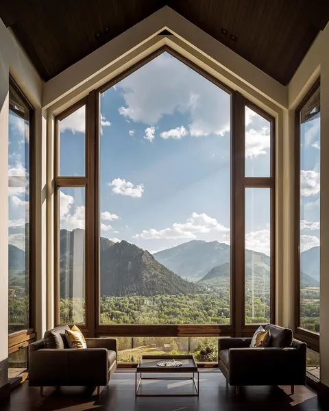 Stunning view of Aspen, Colorado