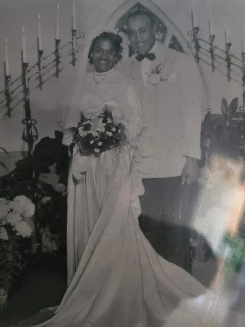My Nana and Papa on their wedding day, 1950