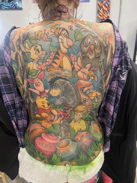 100 Acre Wood Back Piece