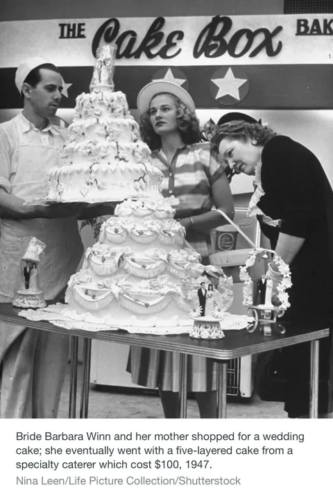 In 1947 Life Magazine Did a 9 part series about the Elaborate wedding Preparations of a well -to -do Kansas City young woman her soon to be husband.These are some of the photos.