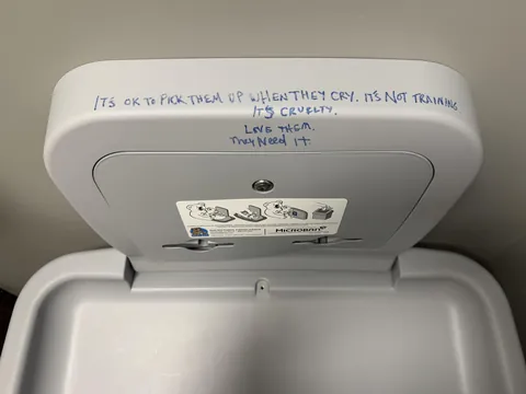 “Love them. They need it.”