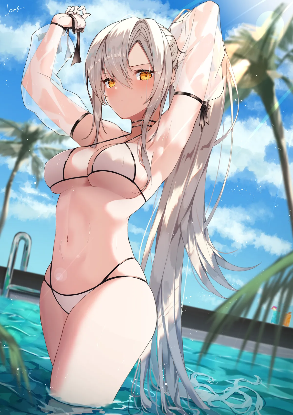 Sexy Bri'ish Ship Girl Body &amp; Booba (HMS Drake, Azur Lane, Royal Navy Faction)