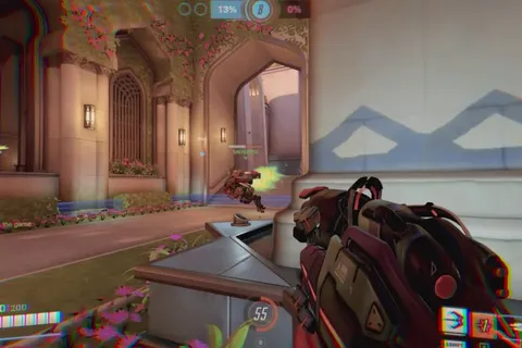 The oldest trick in Widow's book, the "I promise I'm looking elsewhere" shot
