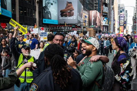 An empty person will support an empty man. - NO KINGS 2 (NYC)