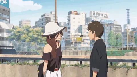 One of my favorite comparison shots from my trip (Your Name.)