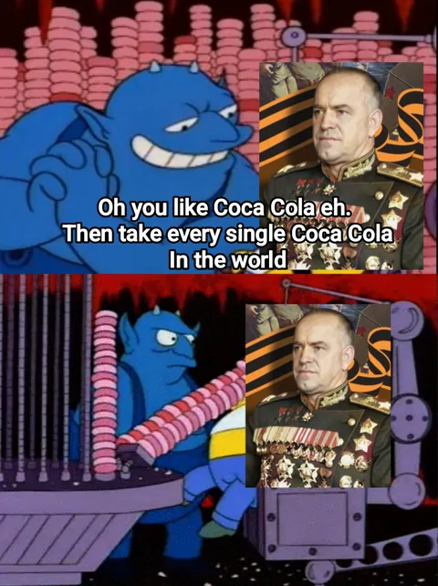 Zhukov's ideal afterlife be like