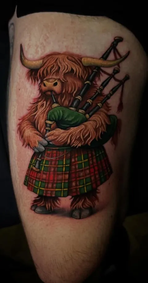 Okey Dokey Tat. Edinburgh.