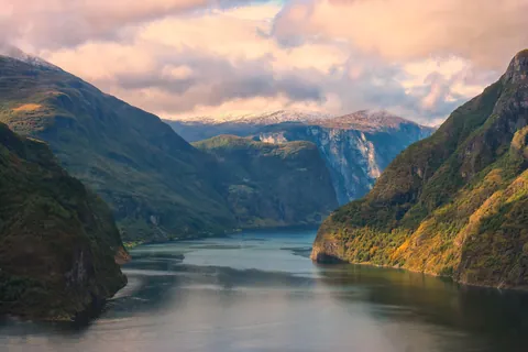 The Aurlandsfjord - Norway [OC][3456x2304]