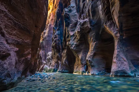 I thought Yosemite was beautiful, and then I went into the The Narrows in Zion[OC][5532x3688]
