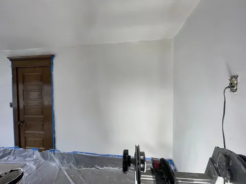 Historic 1908 Home Restoration: Wallpaper Removal, Plaster Repair, Skim Coat to Paint