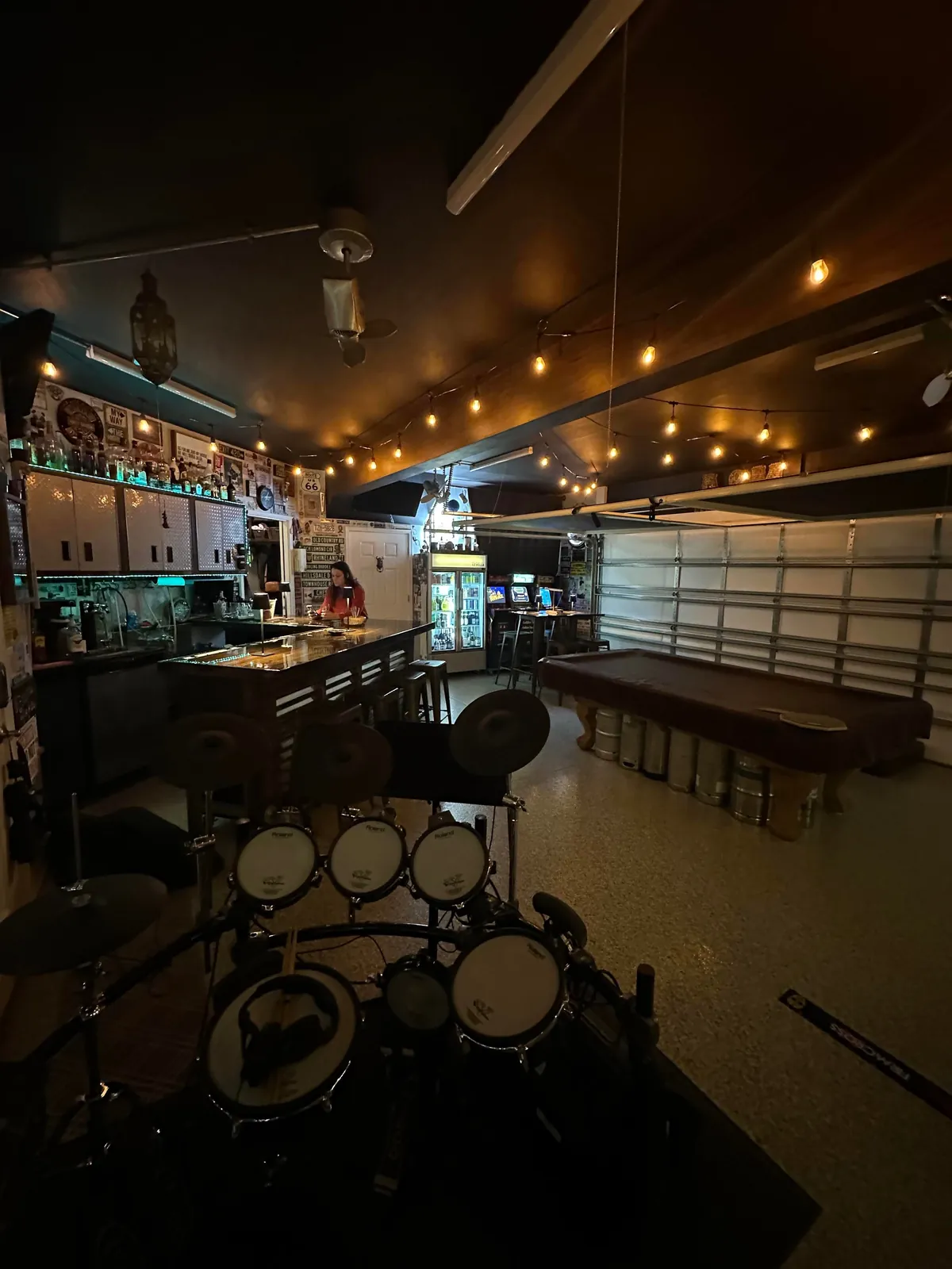 Bar never closes at my house